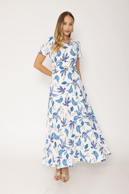 Vestido Cristal Estampado