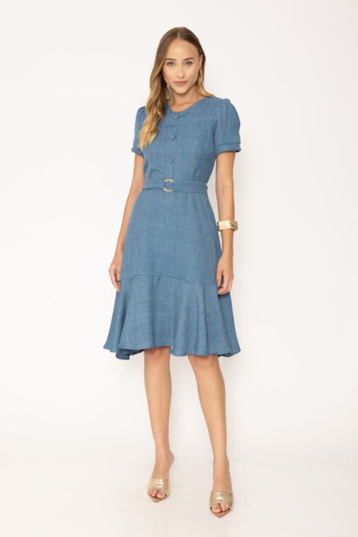 Vestido Camila Duna Linho