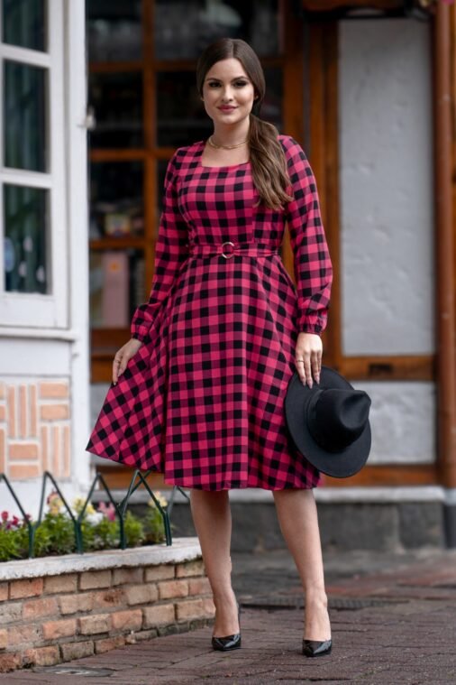 Vestido Bela Xadrez