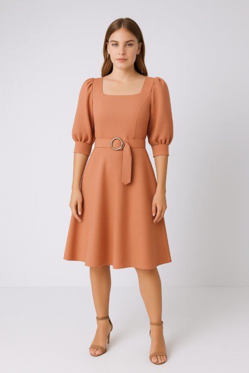 Vestido Carolina Liso Slim